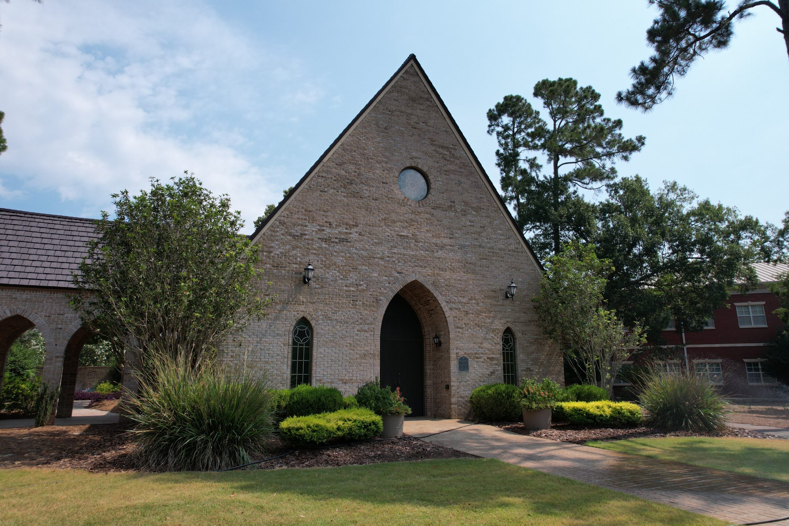 exterior view of the chapel
