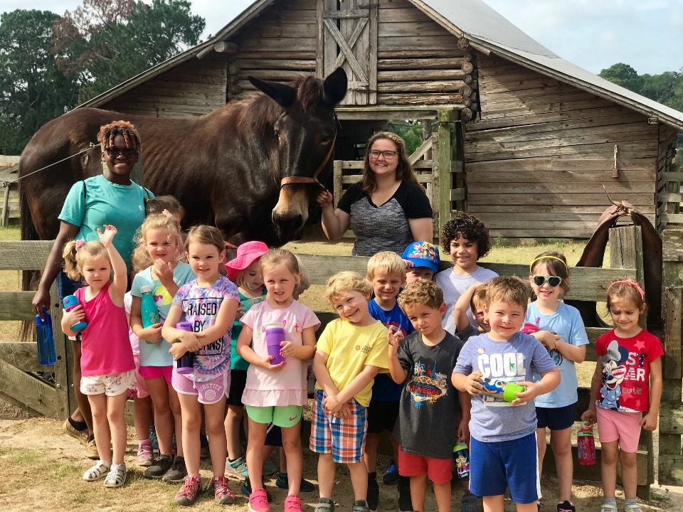 group of school-age children