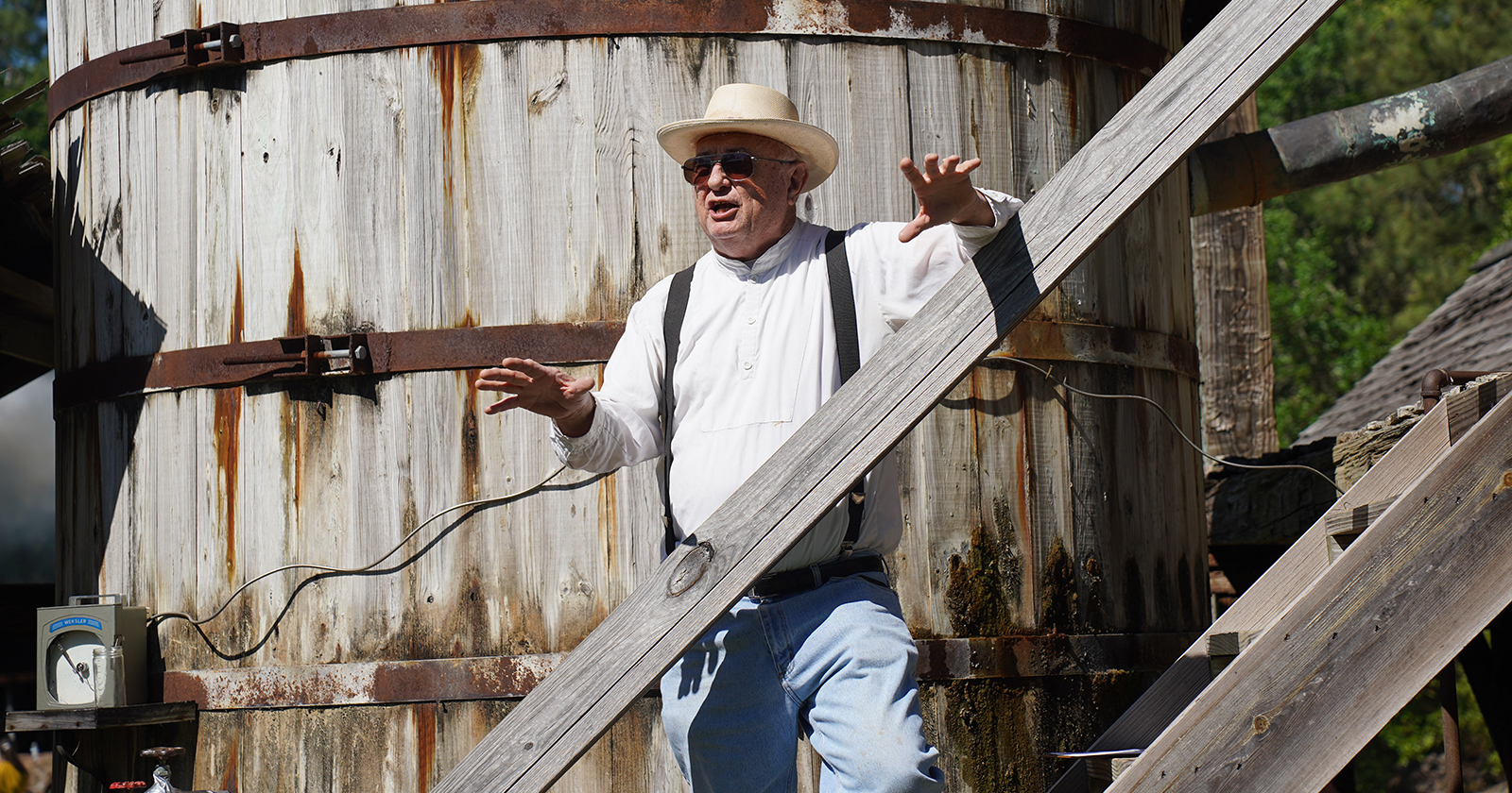 interpreter at the turpentine still